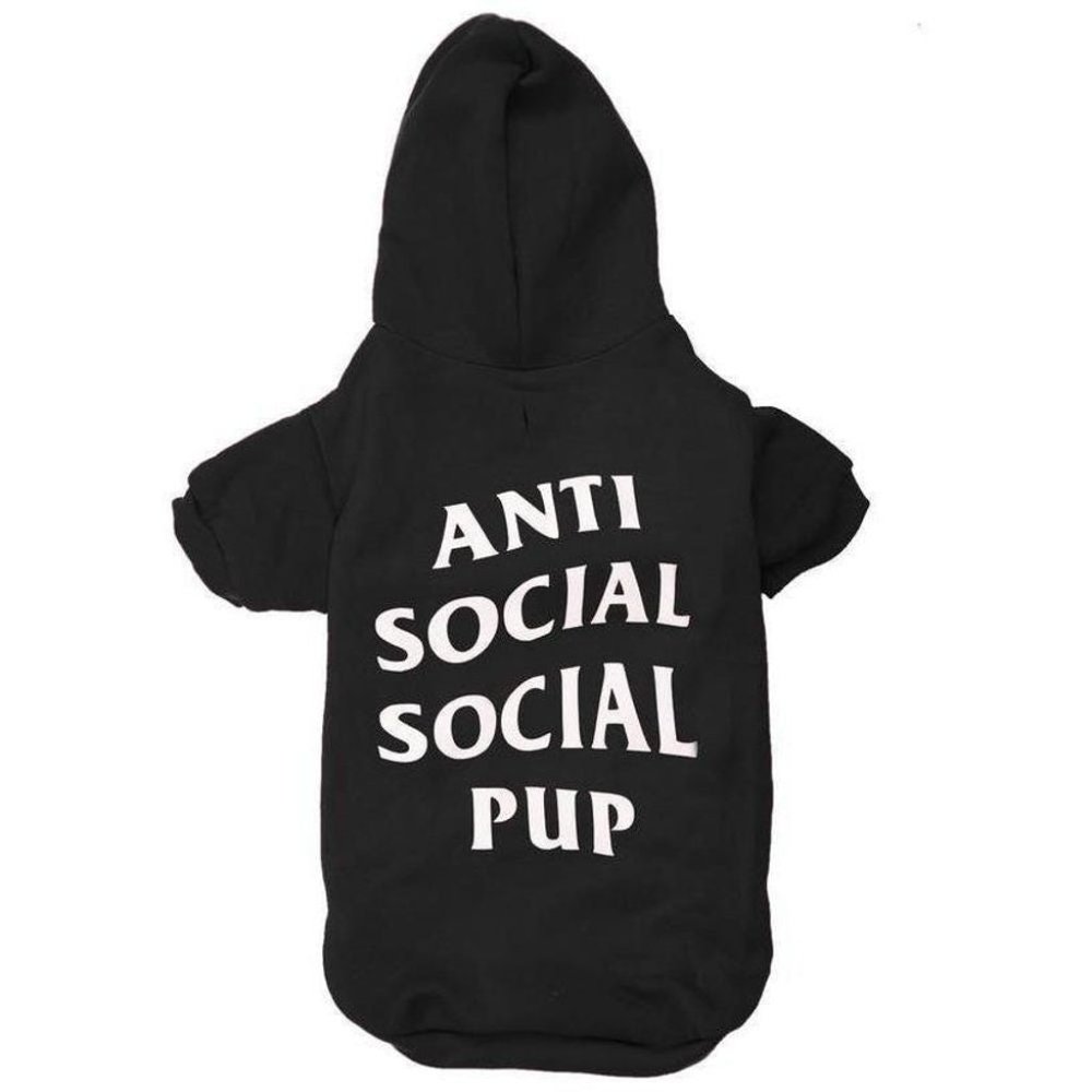 Anti Social Social Pup Hoodie